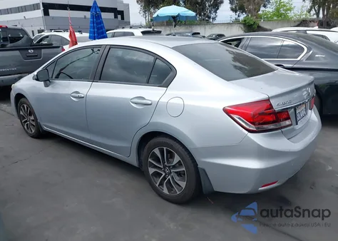 2015 Honda Civic Ex из США, поврежденный, VIN 2HGFB2F80FH545523